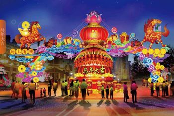 再设计彩灯的时侯如何去抒发出其特色